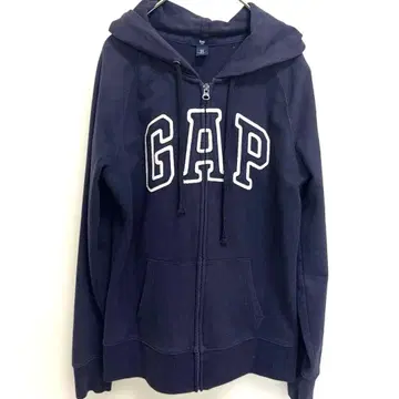 GAP 네이비 집업 후드티 여성용 S