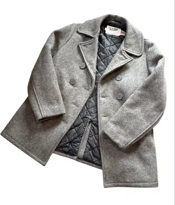 샷 Schott 남성용 피코트 U.S.740N 울 그레이 38