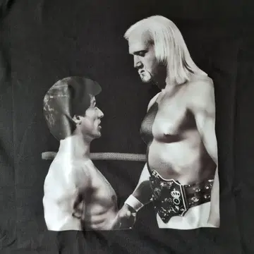 록키 VS 호건 그래픽 티셔츠 실베스터 스탤론