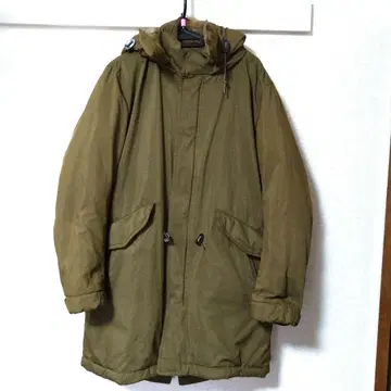 DURBAN 퍼 달린 브라운 다운&페더 자켓