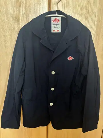 단톤 나일론 자켓 BEAMS 36 네이비 네이비 컬러