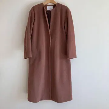 여성용 롱 코트 유나이티드 애로우즈 S 사이즈 브라운