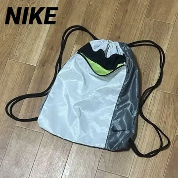 00s NIKE 냅색 절개 컬러 실버 형광 컬러 레어 나이키