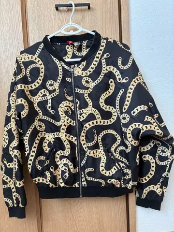 H&M 체인 패턴 자켓 XS/S