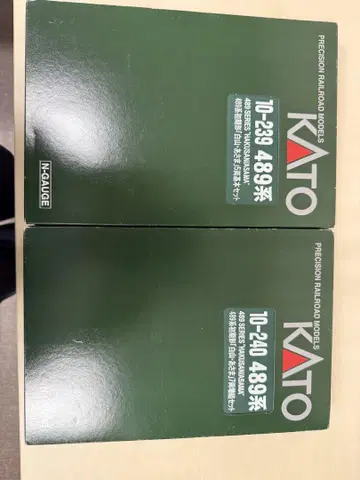 KATO 489계 N 게이지 12량 편성 세트