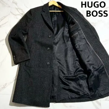 새상품급 휴고보스 체스터 코트 트위드 헤링본 XL [138]