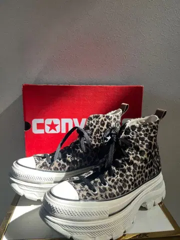 CONVERSE 레오파드 24.5cm