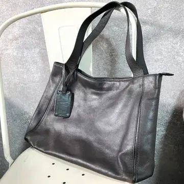 MOTHERHOUSE 토트백 가로 브라운 무지 심플