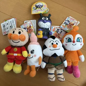 호빵맨 프리치이 콩 세균맨 소프트 비닐