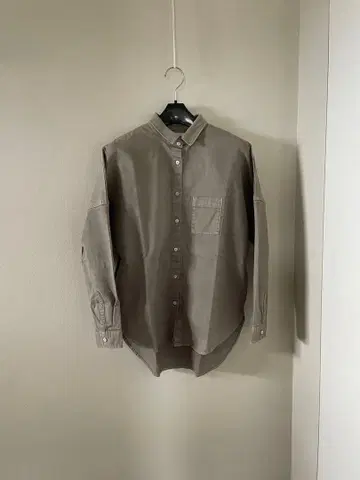 upper hights THE SHIRT 버튼업 셔츠 긴팔