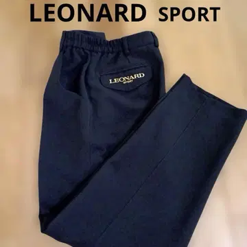 LEONARD SPORT 블랙 팬츠 L 사이즈 레오나르