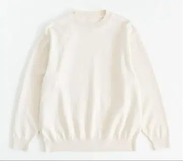 d&depertment d WEAR 코튼 스웨터 아이보리