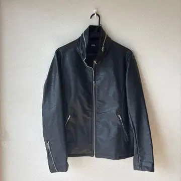 AZUL by MOUSSY 블랙 가죽 자켓 L 사이즈