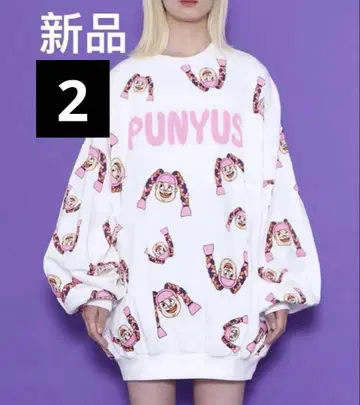 새상품 PUNYUS NAOMI 올 패턴 T셔츠 사이즈 1