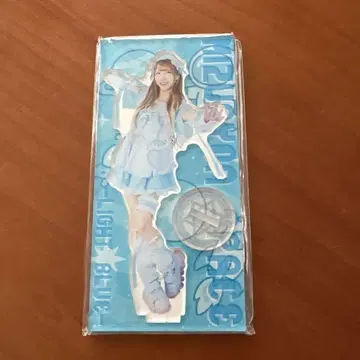 여자 프로레슬링 미즈키 선수? 아크릴 스탠드 라이트 블루 미개봉 새상품