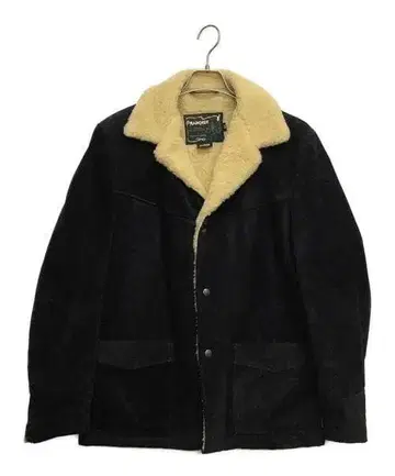Schott Bros RANCHER 블랙 런처 코트 40