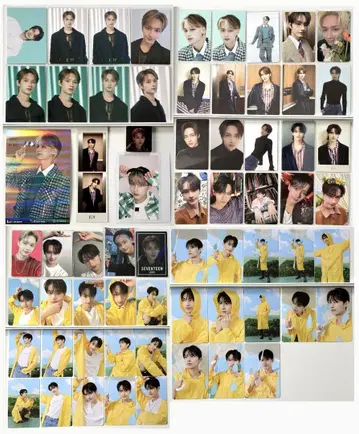 SEVENTEEN 세븐틴 준 JUN 트레이딩 카드 포토 카드 묶음 판매