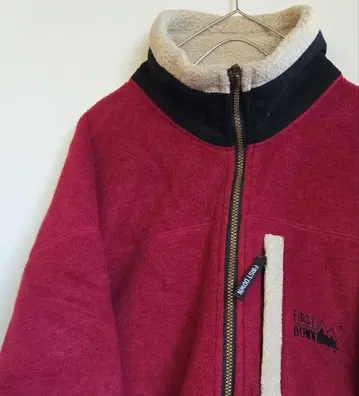 FIRST DOWN 플리스 보아 자켓 블루종 속기모 남성용 L