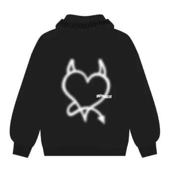 BABYMONSTER 지퍼 후디 BLACK L