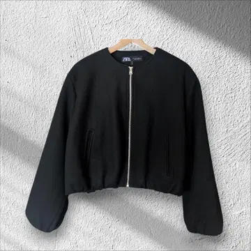 ZARA 블랙 소프트 봄버 자켓 L 루즈핏