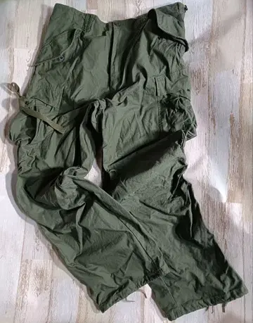 ARMY SHADE107 올리브 그린 카고 팬츠 92cm