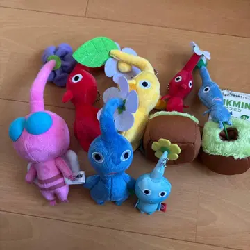 피크민 7종 세트 봉제 인형 마스코트