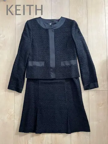 [ KEITH ] 트위드 수트 스커트 포멀 M 사이즈