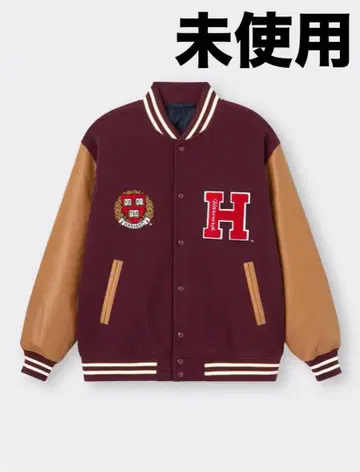 GU 패디드 바시티 자켓 Harvard university 미사용