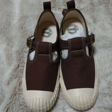 CONVERSE BIG C FG T STRAP OX 브라운 스니커즈 25