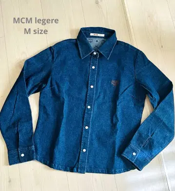MCM legere 데님 셔츠 M 사이즈
