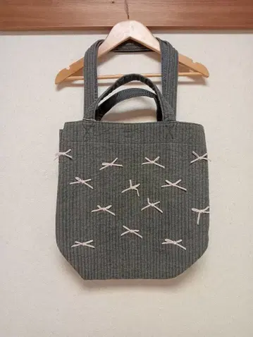 gypsophila 지프소피아 Town Bag M 리본 토트백