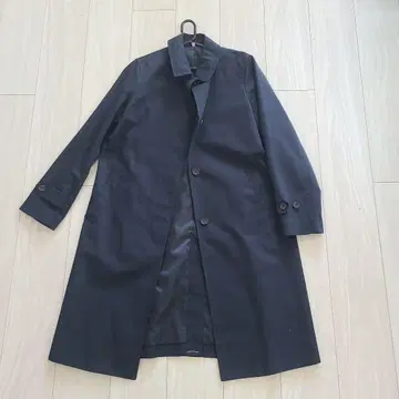 무인양품 스텐카라 코트 네이비 여성용 s