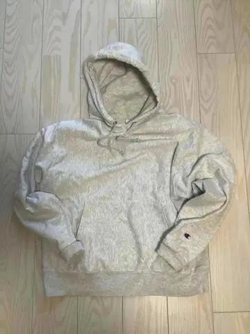 Champion Reverse Weave 후드티 L 그레이