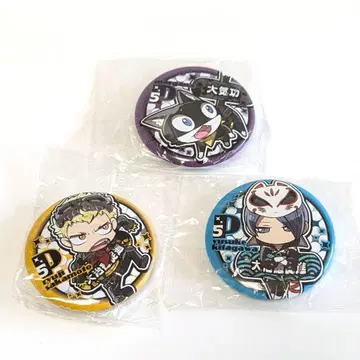 Persona5 페르소나5 캐릭터 반장 코 캔뱃지 3개 세트