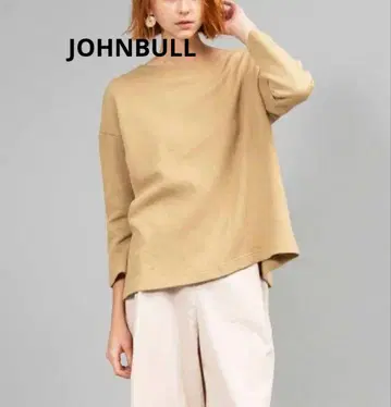 Johnbull 젬블 코튼 허니콤 풀오버 변형 티셔츠