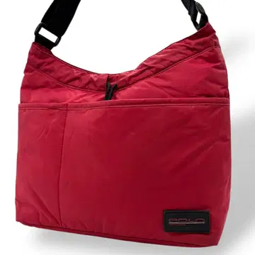 새상품급 폴로 스포츠 숄더백 사선 나일론 레드 빨간색 62