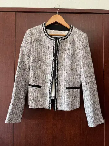 UNTITLED 세레모니 트위드 자켓