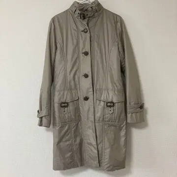COMME CA DU MODE 스탠드 카라 코트