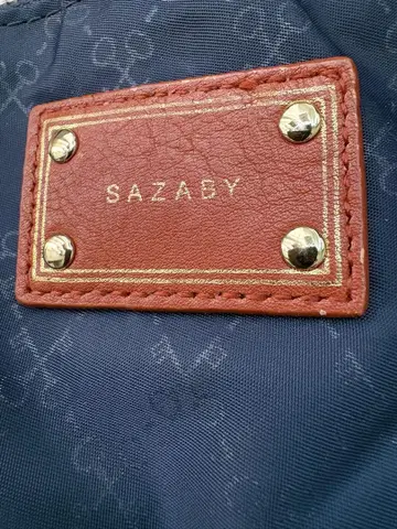 SAZABY 네이비 숄더백