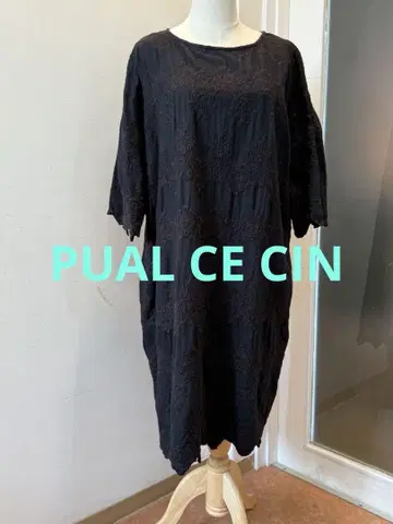 [PUAL CE CIN 퓨어세신 스캘럽 원피스]