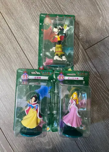 디즈니 크리스마스 오너먼트 복권 3종 세트