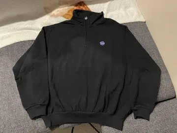Keboz KEBOZ 하프 지퍼 WAPPEN SWEAT HALF ZIP