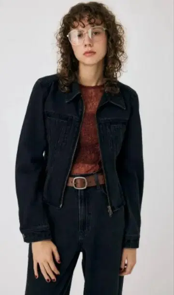 moussy 데님 셋업