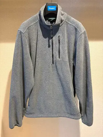 L.L.Bean 그레이 하프 지퍼 플리스 자켓