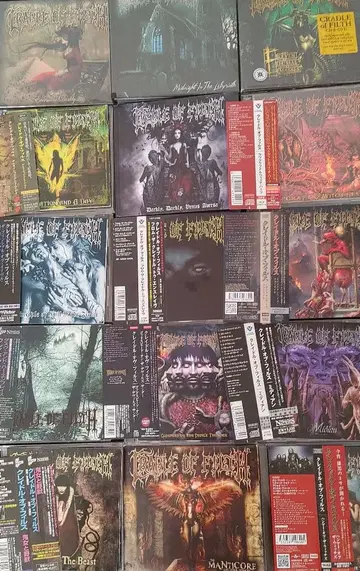 블랙 메탈 고딕 Cradle of filth 16장 세트 V계