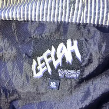 LEFLAH 후드 부착 자켓 XL 블랙