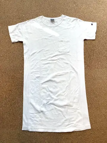 Champion 반팔 롱 기장 티셔츠