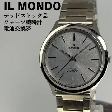 데드스탁 상품 IL MONDO  쿼츠 손목시계 배터리 교환 완료