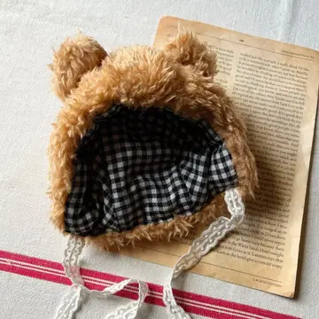 곰 보닛 브라이스 아웃핏 핸드메이드 곰돌이 귀 모자 옷 갈아입기 의류