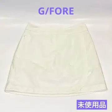 G/FORE 골프웨어 화이트 스커트 이너 팬츠 포함